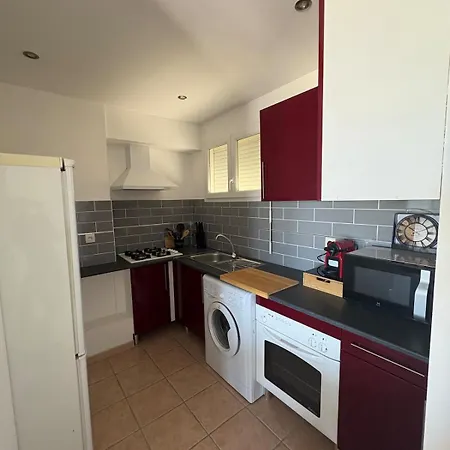 Appartamento T2 Cyprien Avec Vue Sur La Mer, à 50 M De La Plage, Parking Saint-Cyprien (Pyrenees-Orientales)